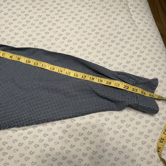 Ralph Lauren Men’s Blue Checked XXL Button Down Shirt - Picture 6 of 6